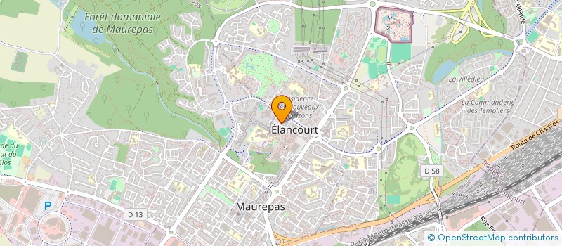 localisation de l'entreprise MONSIEUR MOHAMMED NEJJARI à ELANCOURT