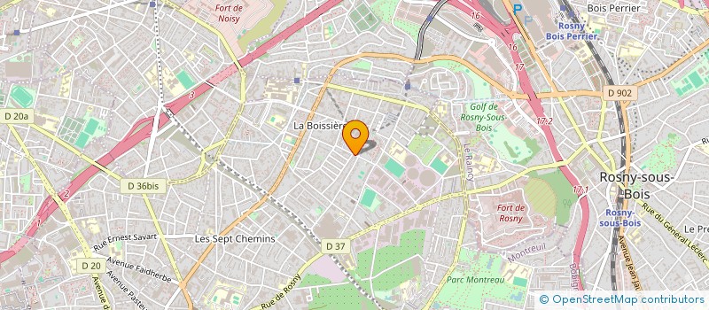 localisation de l'entreprise MONSIEUR MOHAMMED NEMMOUR à MONTREUIL