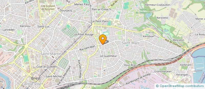 localisation de l'entreprise MONSIEUR MOHAMMED NOUALI à BREST