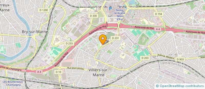 localisation de l'entreprise MONSIEUR MOHAMMED NOUARI à VILLIERS-SUR-MARNE