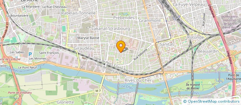 localisation de l'entreprise MONSIEUR MOHAMMED NOUR  TOURS