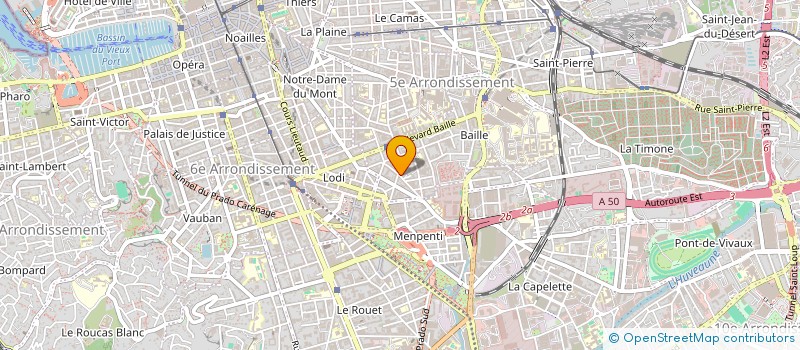 localisation de l'entreprise MONSIEUR MOHAMMED NOURA à MARSEILLE