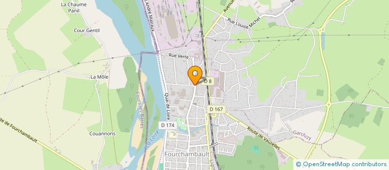 localisation de l'entreprise MONSIEUR MOHAMMED NOURINE  FOURCHAMBAULT