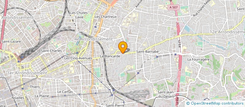 localisation de l'entreprise MONSIEUR MOHAMMED OMAR  MARSEILLE