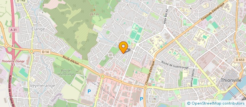 localisation de l'entreprise MONSIEUR MOHAMMED OTMANI  THIONVILLE