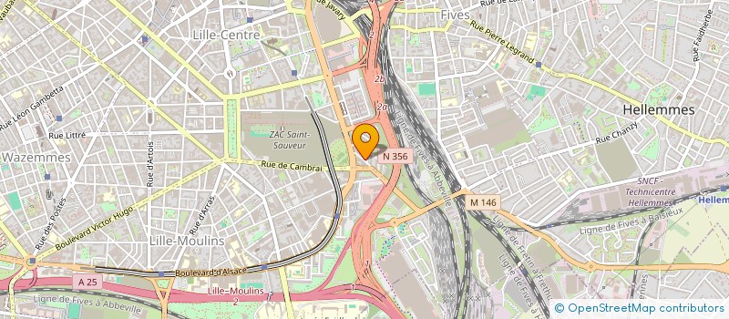 localisation de l'entreprise MONSIEUR MOHAMMED OUAHID  LILLE