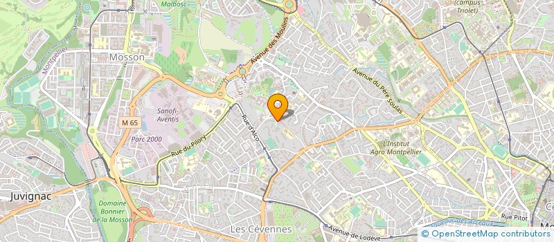 localisation de l'entreprise MONSIEUR MOHAMMED OUAIL à MONTPELLIER