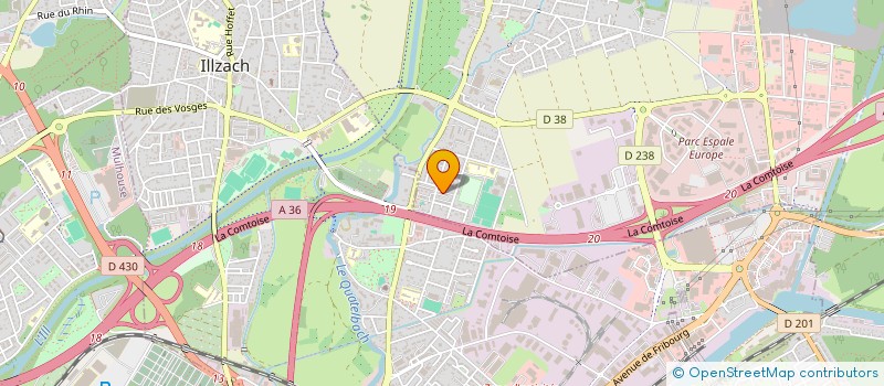 localisation de l'entreprise MONSIEUR MOHAMMED OUCHBAR  SAUSHEIM