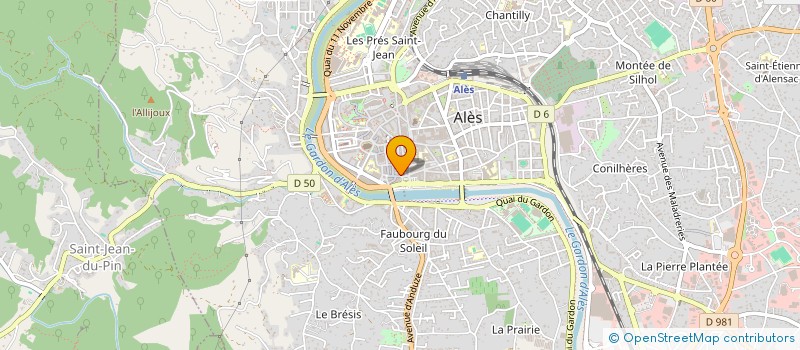 localisation de l'entreprise MONSIEUR MOHAMMED OUCHENANE  ALES