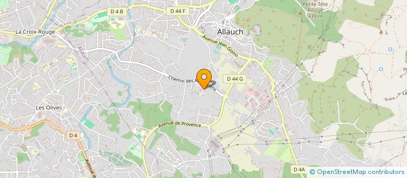 localisation de l'entreprise MONSIEUR MOHAMMED OUDDANE à ALLAUCH