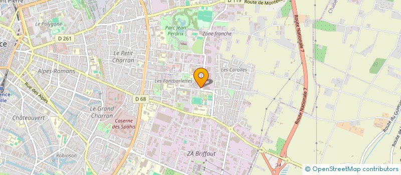 localisation de l'entreprise MONSIEUR MOHAMMED OUENEN  VALENCE