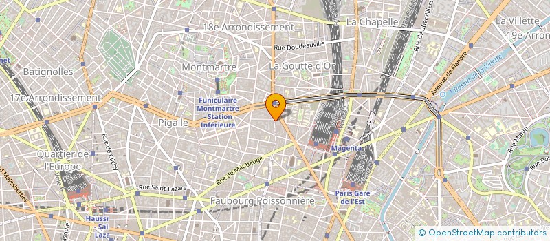 localisation de l'entreprise MONSIEUR MOHAMMED OUERDANI  PARIS