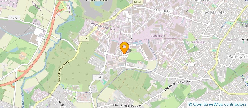 localisation de l'entreprise MONSIEUR MOHAMMED OUHIA  CASTELSARRASIN