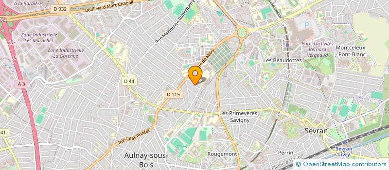 localisation de l'entreprise MONSIEUR MOHAMMED OUIREK à AULNAY SOUS BOIS