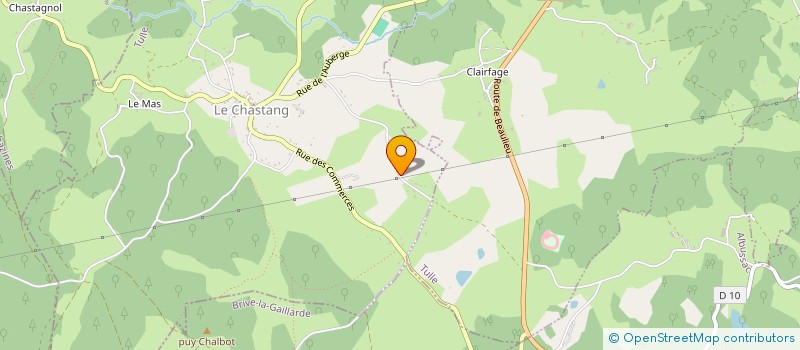 localisation de l'entreprise MONSIEUR MOHAMMED OUJAOU  LE CHASTANG