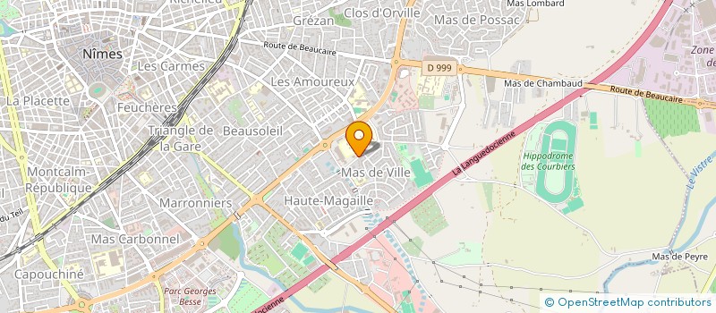 localisation de l'entreprise MONSIEUR MOHAMMED OULAD ALI  NIMES