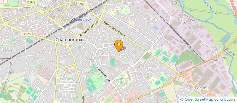 localisation de l'entreprise MONSIEUR MOHAMMED OULD HAJJA à CHATEAUROUX