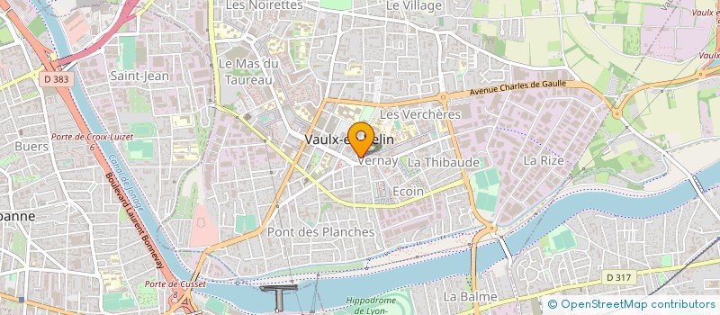 localisation de l'entreprise MONSIEUR MOHAMMED OUNISSI  VAULX-EN-VELIN