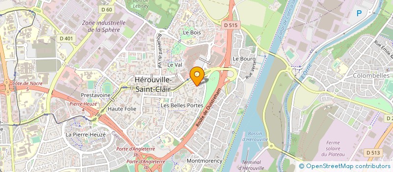 localisation de l'entreprise MONSIEUR MOHAMMED OUSSALLAMI à HEROUVILLE-SAINT-CLAIR