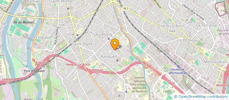 localisation de l'entreprise MONSIEUR MOHAMMED-OUSSAMA BENAMAR à TOULOUSE