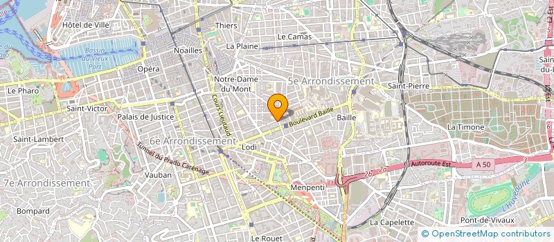 localisation de l'entreprise MONSIEUR MOHAMMED OUSSI  MARSEILLE