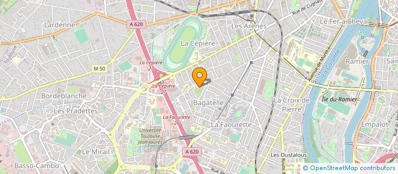 localisation de l'entreprise MONSIEUR MOHAMMED QAFFAZ à TOULOUSE