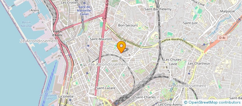 localisation de l'entreprise MONSIEUR MOHAMMED QASBI à MARSEILLE