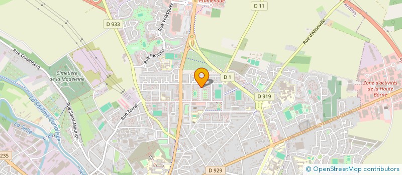 localisation de l'entreprise MONSIEUR MOHAMMED QOBADI à AMIENS