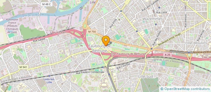 localisation de l'entreprise MONSIEUR MOHAMMED QUSAYBAT à LILLE
