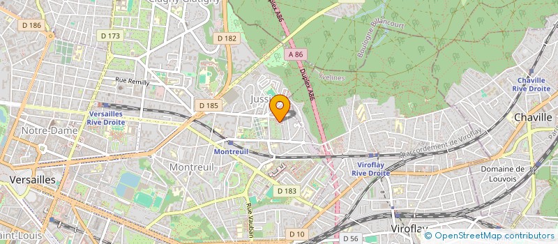 localisation de l'entreprise MONSIEUR MOHAMMED RABAHI à VERSAILLES