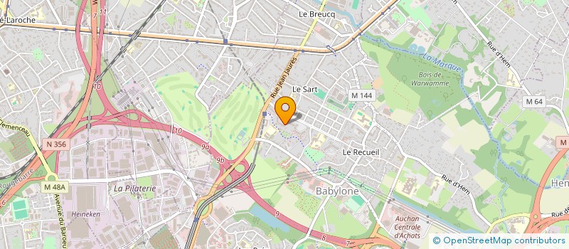 localisation de l'entreprise MONSIEUR MOHAMMED RABIAI  VILLENEUVE-D'ASCQ