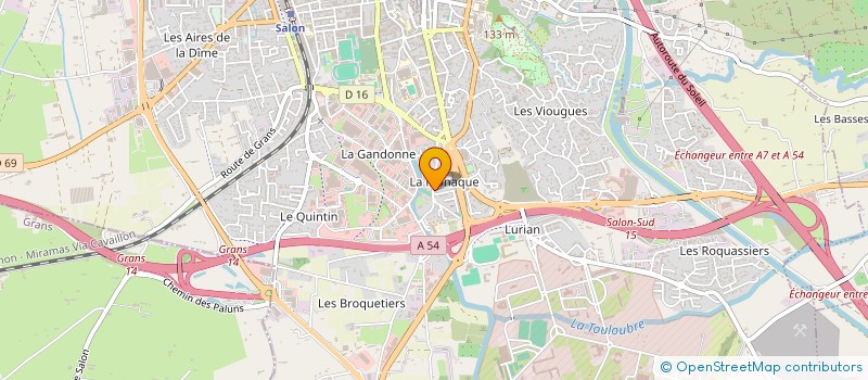 localisation de l'entreprise MONSIEUR MOHAMMED RACHID  SALON-DE-PROVENCE