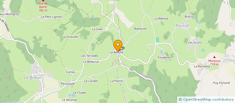 localisation de l'entreprise MONSIEUR MOHAMMED RAFAI  SALLEDES