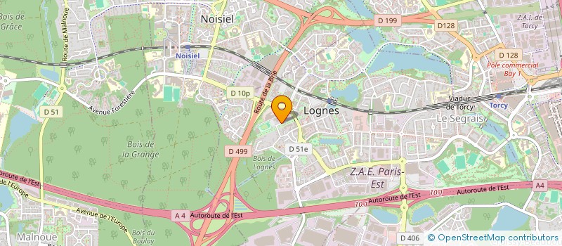localisation de l'entreprise MONSIEUR MOHAMMED RAHAL à LOGNES