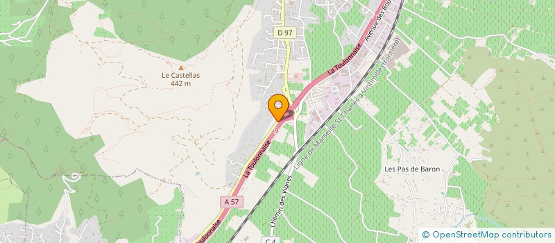 localisation de l'entreprise MONSIEUR MOHAMMED RAHALI  CUERS