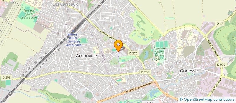 localisation de l'entreprise MONSIEUR MOHAMMED RAHMOUNI à GONESSE