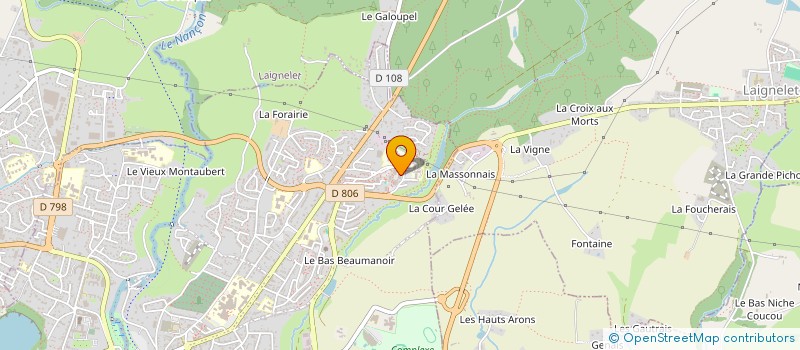 localisation de l'entreprise MONSIEUR MOHAMMED RAMADAN ZAID  FOUGERES