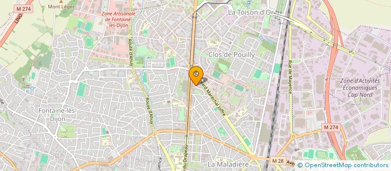 localisation de l'entreprise MONSIEUR MOHAMMED-REDA ES-SBITI  DIJON