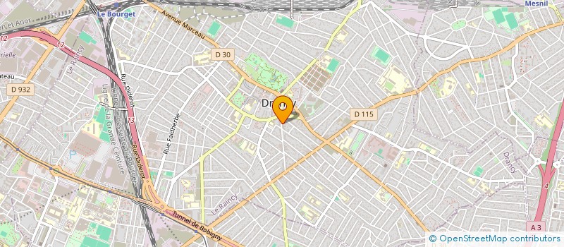 localisation de l'entreprise MONSIEUR MOHAMMED REDHA ATTAFI à DRANCY