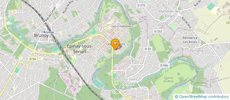 localisation de l'entreprise MONSIEUR MOHAMMED REDHA MAHI à EPINAY-SOUS-SENART