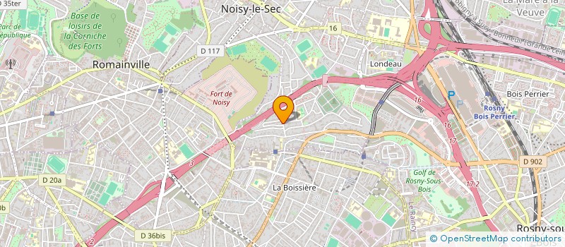 localisation de l'entreprise MONSIEUR MOHAMMED REKIK à NOISY-LE-SEC