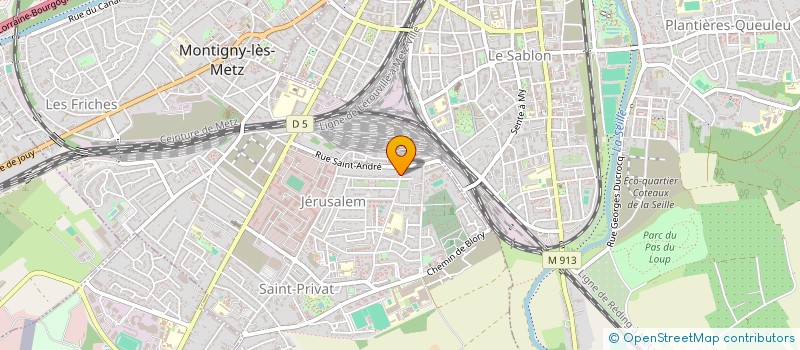 localisation de l'entreprise MONSIEUR MOHAMMED REZAOUI à MONTIGNY-LES-METZ