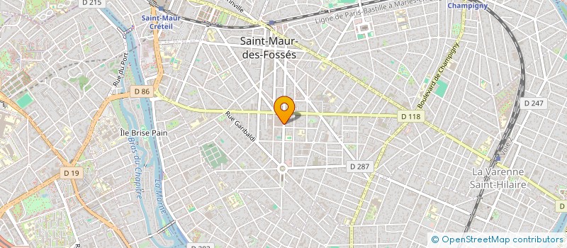 localisation de l'entreprise MONSIEUR MOHAMMED RUBEL à SAINT-MAUR-DES-FOSSES