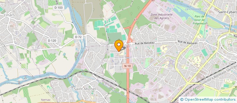 localisation de l'entreprise MONSIEUR MOHAMMED SAADAOUI à ANGOULEME