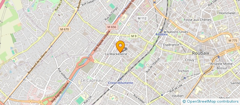 localisation de l'entreprise MONSIEUR MOHAMMED SAADAOUI  CROIX