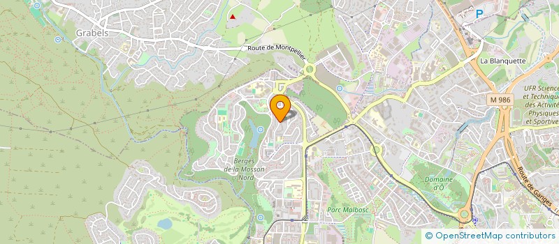 localisation de l'entreprise MONSIEUR MOHAMMED SAAOUDI  MONTPELLIER