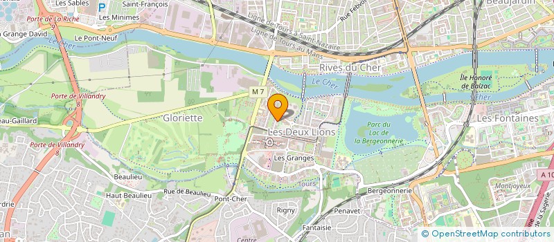 localisation de l'entreprise MONSIEUR MOHAMMED SADNIA  TOURS