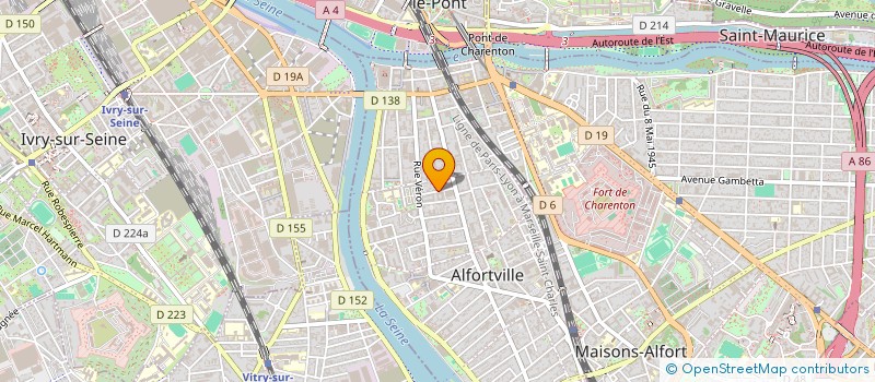 localisation de l'entreprise MONSIEUR MOHAMMED SADOUR  ALFORTVILLE