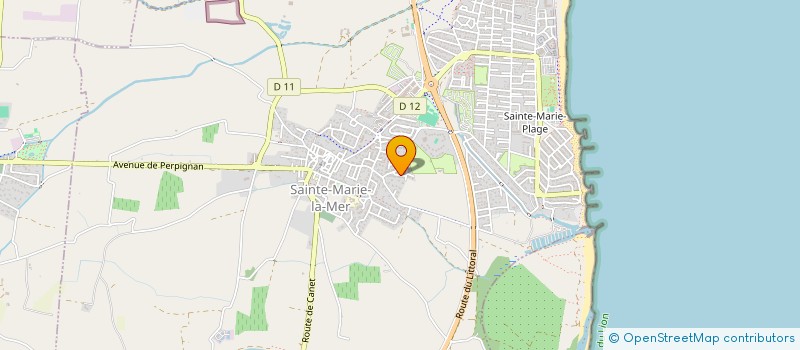 localisation de l'entreprise MONSIEUR MOHAMMED SAHED  SAINTE-MARIE-LA-MER