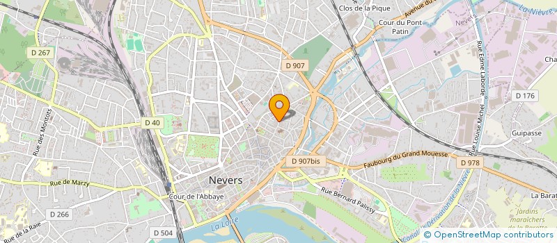 localisation de l'entreprise MONSIEUR MOHAMMED SAHI à NEVERS